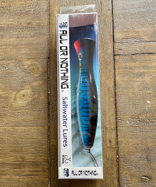 Blue Mackerel Glow/Tuna Popper Lure – All or Nothing .US