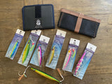 New25 California Tuna Starter Jig Kit JIG (7)w/Free Jig Bag - Casting Fish & Slow Pitch JIGS -Salt water