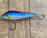 Wahoo Warrior-7 inch /Built Tough/ Clear Holographic Flash