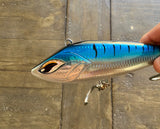 Wahoo Warrior Troll v2 -7 inch /Built Tough/ Chrome Flash Reflective