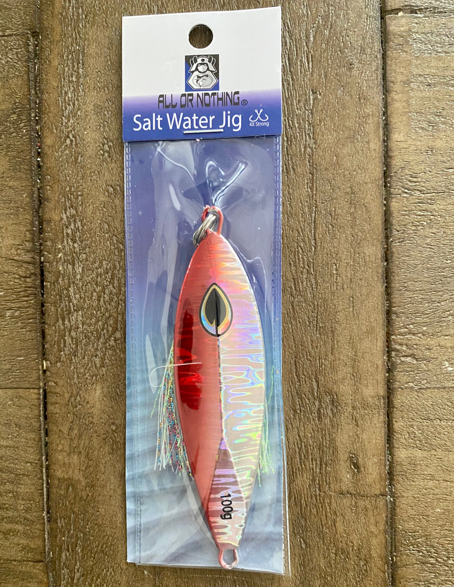 Slow Pitch Flutter Jig 4 1/2 inch-160gms Drop it/Cast it-Salt