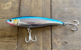 Sardine 7'-2.7 oz Stick-bait -Floating ,Chrome Reflective Flash