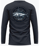 New AON "ICON Blue Fin" -Cotton soft Feel -Longsleeve