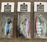 Spoon bevel Fish(3) Pack Menehune Mirco Jigs /Saltwater