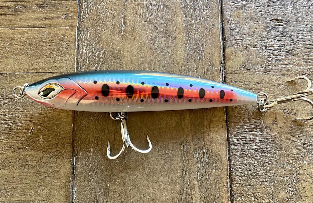 badd boyz fish lure Bad Boyz Series- 6 1/2 inch Stick-bait 2oz -Floating ,Clear Reflective/ Flash