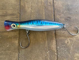 Mackerel - Blue Blk /Clear Reflective /Tuna Popper Lure