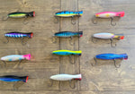 Blue/Blk Mackerel Glow/Tuna Popper Lure