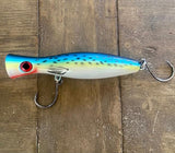 Mahi-Blk spots white V2Tuna Popper Lure