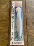 White Blood spots-Clear Reflective V2Tuna Popper Lure