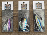 Spoon bevel Fish(3) Pack Menehune Mirco Jigs /Saltwater