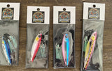 Mini fish(4) Pack Menehune Mirco Jigs /Saltwater