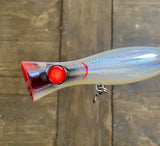 Squid- Yellow Clear Reflective /Tuna Popper Lure