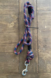 4ft or 6ft K9 dog leash with clip -USA made