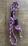 4ft or 6ft K9 dog leash with clip -USA made