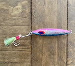 Submarine water Flutter Jig for Tuna/ Glow-150gms/5oz  Vertical/Slow pitch-Saltwater Jigs