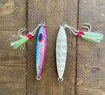 Submarine water Flutter Jig for Tuna/ Glow-150gms/5oz  Vertical/Slow pitch-Saltwater Jigs