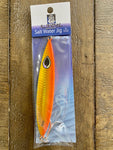 Fast Pitch Flutter Cast Jig -100gms/3.5 oz  170gm/6oz Vertical/Casting-Saltwater Jigs