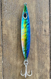 Fast Pitch Flutter Cast Jig -100gms/3.5 oz  170gm/6oz Vertical/Casting-Saltwater Jigs