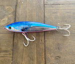 BIG EYE 7' /3.2oz Stick-bait -Floating ,Clear Reflective/ Holographic Flash