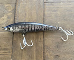 BIG EYE 7' /3.2oz Stick-bait -Floating ,Clear Reflective/ Holographic Flash