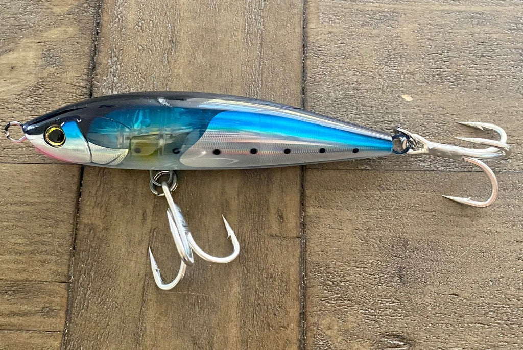 big eye tuna fishing lures BIG EYE 7' /3.2oz Stick-bait -Floating , Clear Reflective/ Mirrored Fl – All or Nothing .US