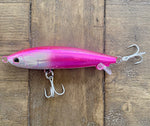 Big Eye 5 3/4 Stick-bait 3.25oz -Sinking ,Clear Reflective/ Flash