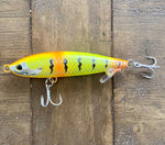 Big Eye 5 3/4 Stick-bait 3.25oz -Sinking ,Clear Reflective/ Flash