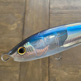 BIG EYE 8' /4.8oz Stick-bait -Floating ,Clear Reflective/ Holographic Flash