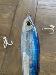 BIG EYE 8' /4.8oz Stick-bait -Floating ,Clear Reflective/ Holographic Flash