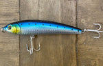 Predator Series- 5 1/2 inch Stick-bait 2.1oz -Sinking ,Clear Reflective/ Flash