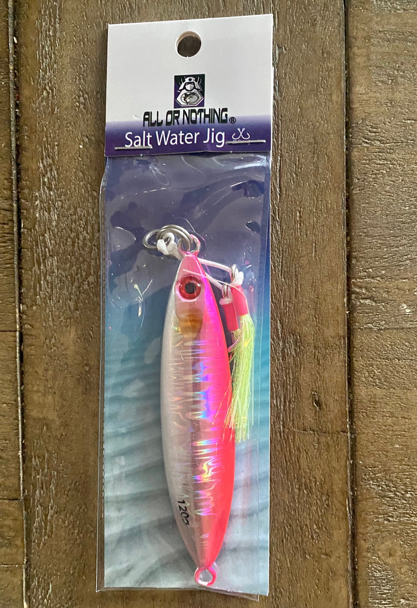 Slow Pitch Flutter Fish Jig 4inch-120gms Drop it/Cast it-Salt water Ji ...