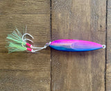 Retro Slow Pitch Flutter Glow Jig 4 inch-130gms Drop it/Cast it-Salt water Jigs