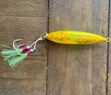 Ridgeback Slow Pitch Flutter Glow Jig 4 1/2 inch-150gms Drop it/Cast it-Salt water Jigs